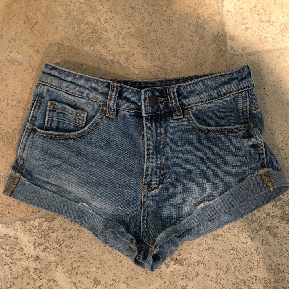 Kylie and Kendall Jean cutoff shorts